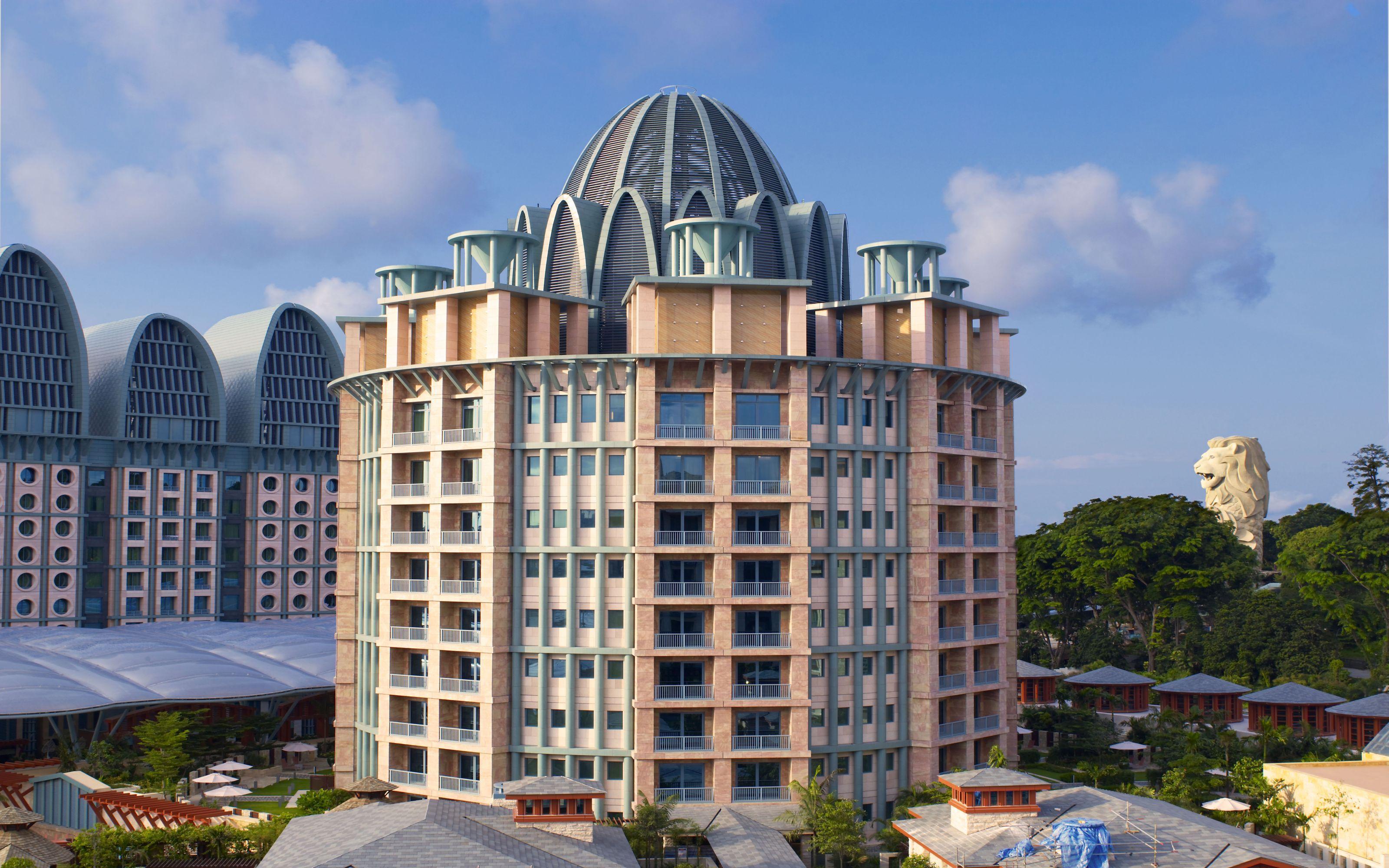 Resorts World Sentosa - Crockfords Tower Сингапур Экстерьер фото