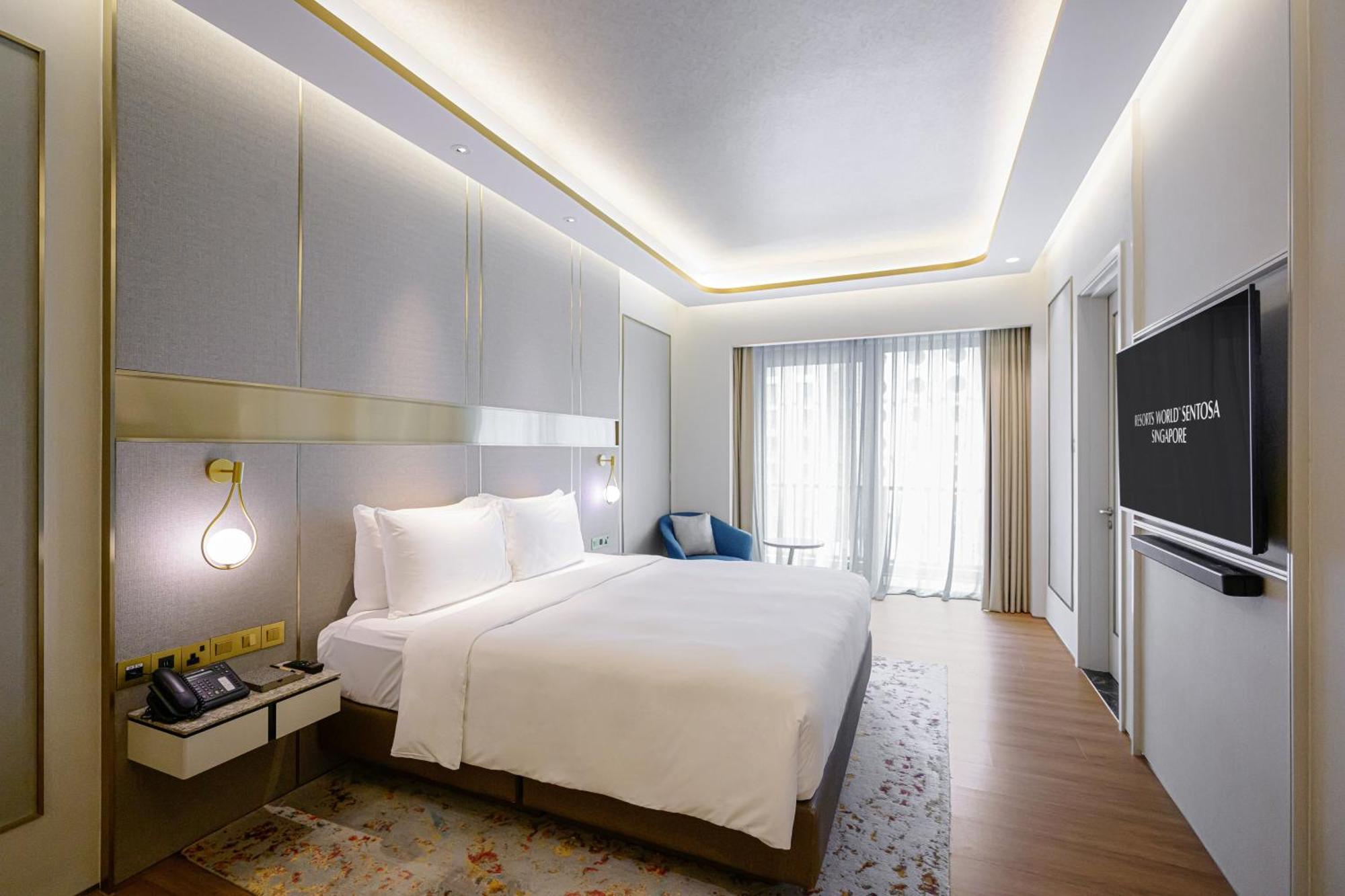 Resorts World Sentosa - Crockfords Tower Сингапур Экстерьер фото