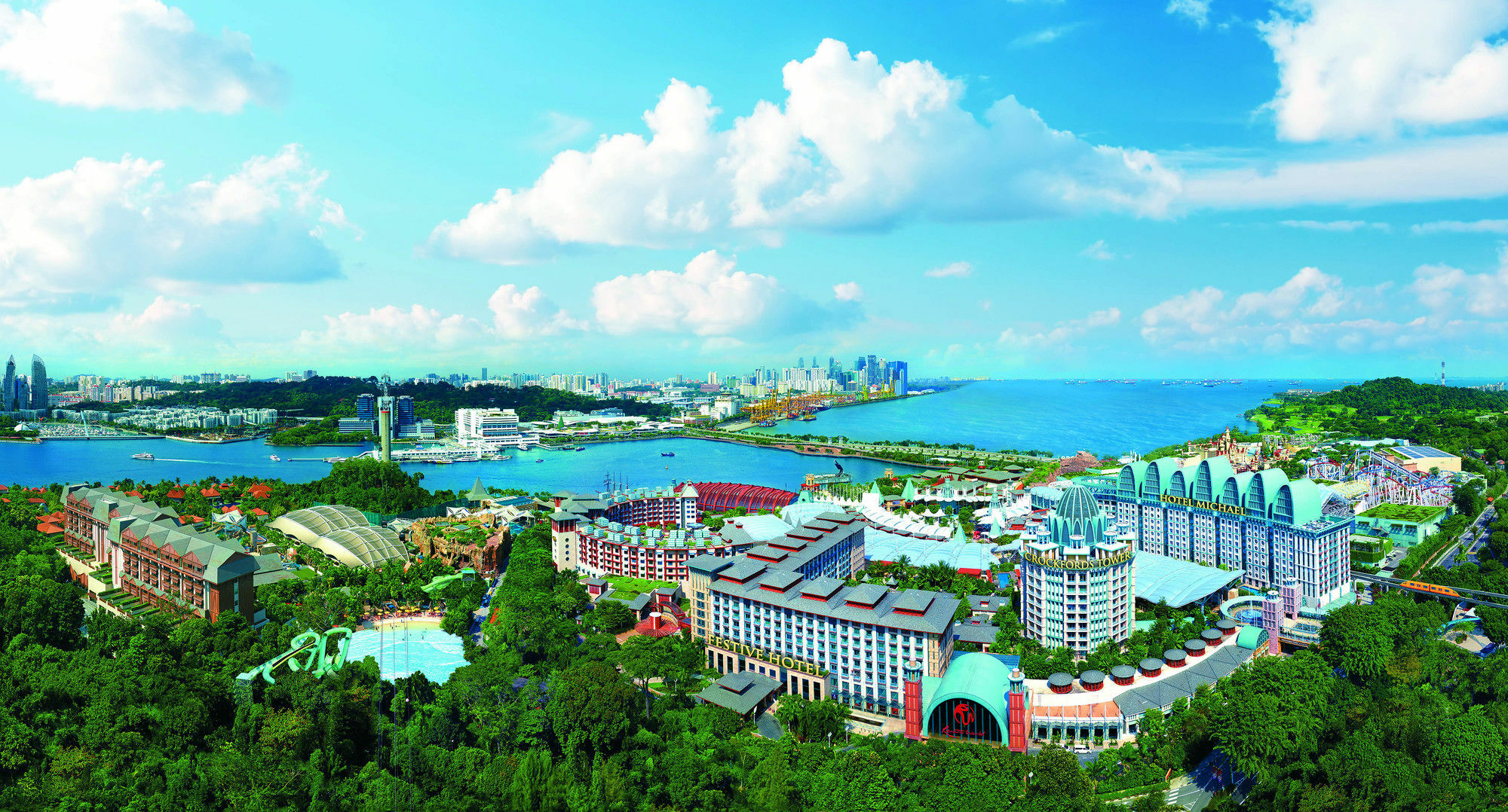 Resorts World Sentosa - Crockfords Tower Сингапур Экстерьер фото